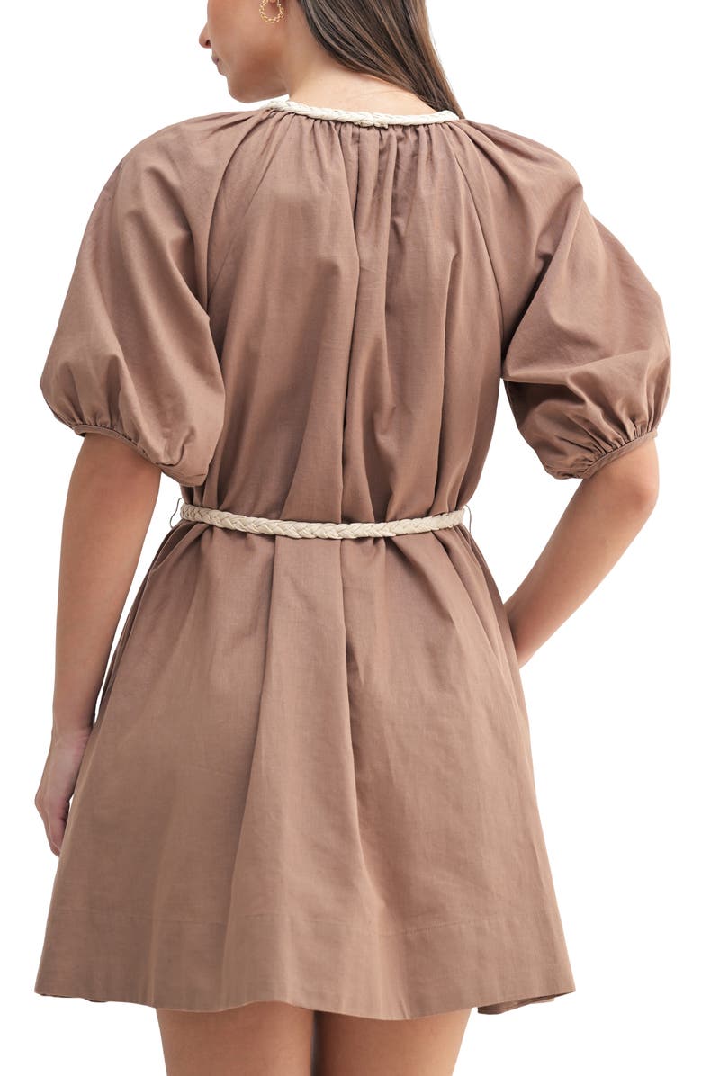Braid Trim Minidress