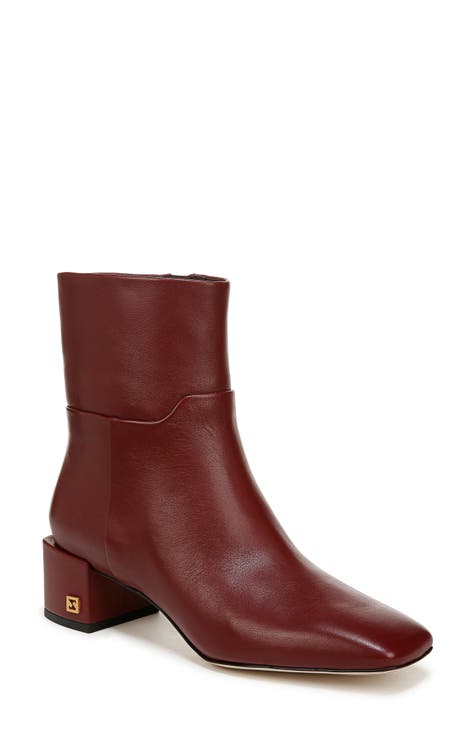 Women s Burgundy Ankle Boots Booties Nordstrom