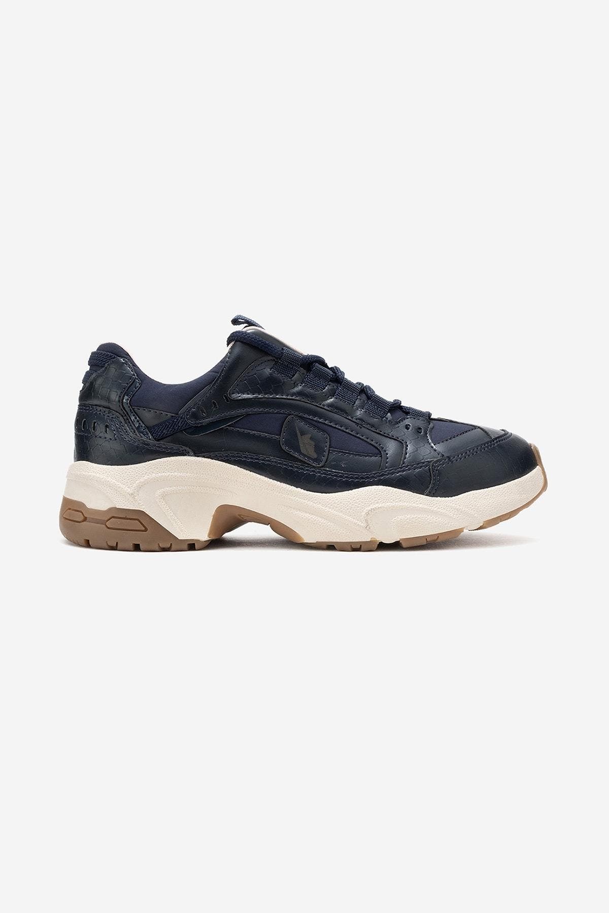 Bambi Printed Mesh Sneakers, Alternate, color, Navy Faux Leather