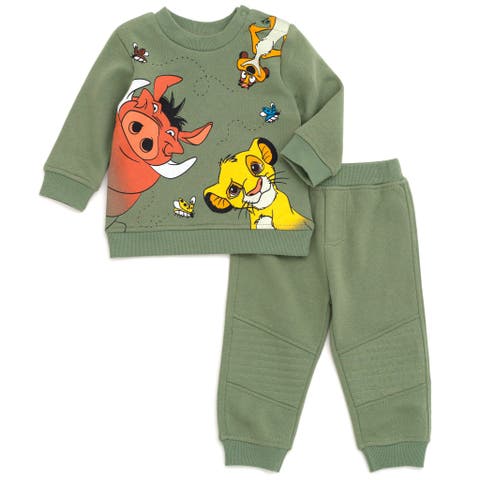 Lion King Fleece Sweatshirt and Pants Set