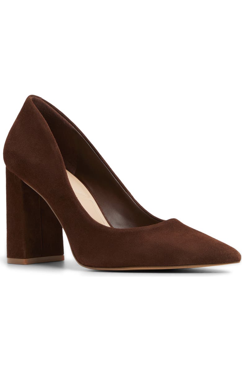 ALDO Javabriryn Pump, Main, color, Dark Brown