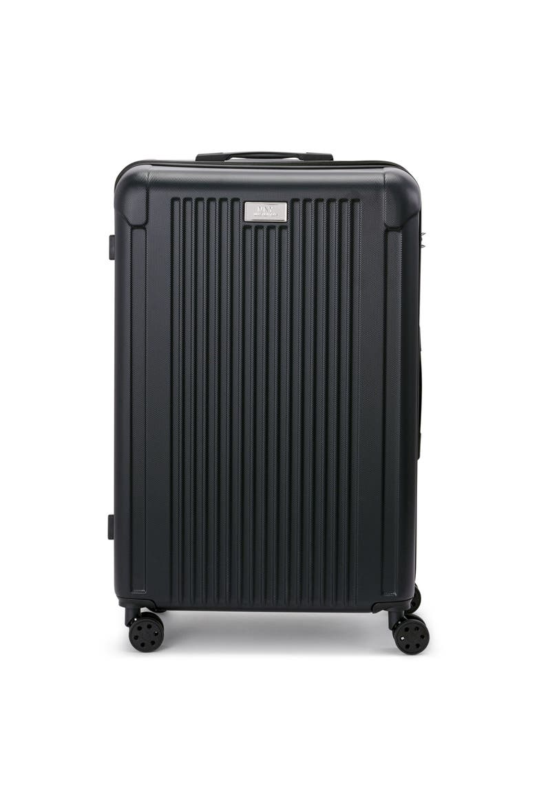 Lotus Upright Suitcase, Main, color, Black