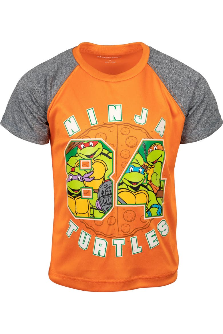 3-Pack T-Shirts, Alternate, color, Orange Black Green