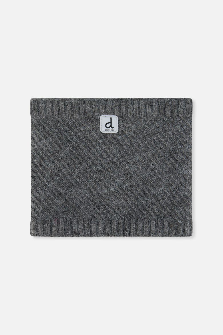Stretch Knit Fleece Neckwarmer, Main, color, Cool Dark Grey
