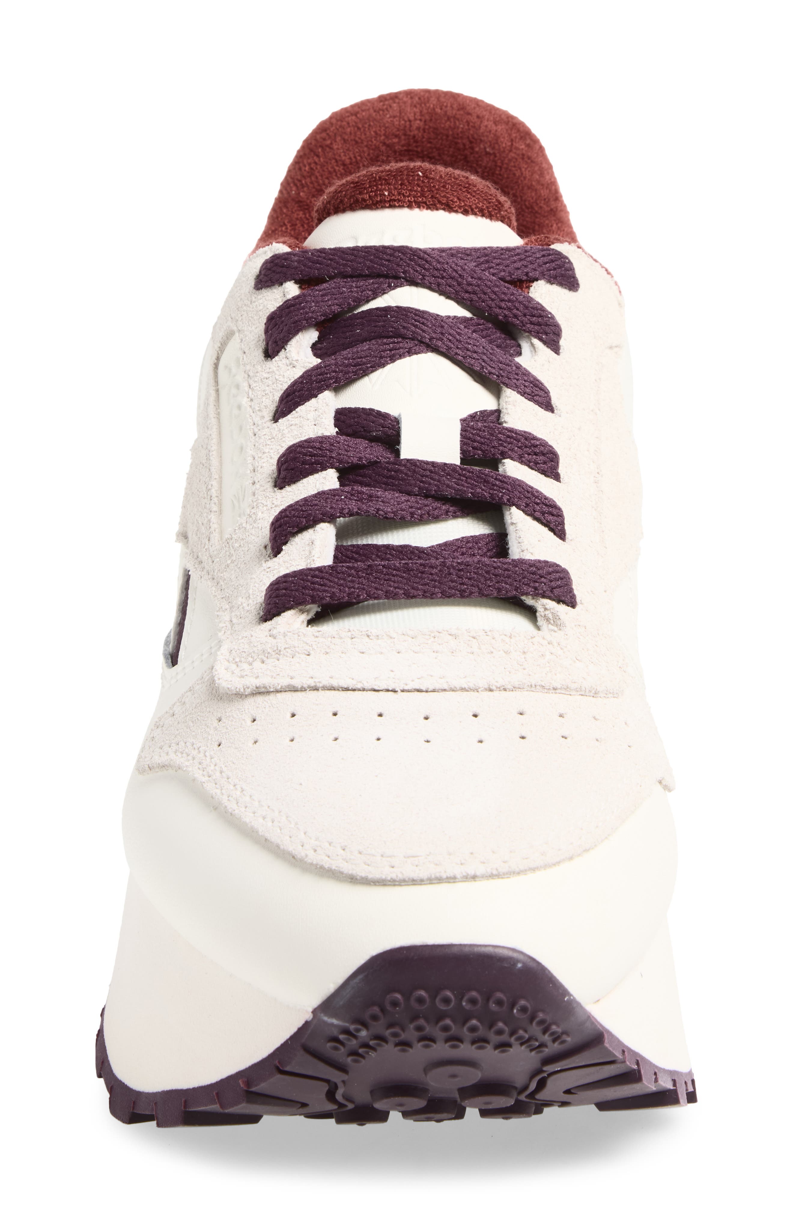 Classic Triple Lift Sneaker, Alternate, color, CHALK/RICH MAROON/MIDNIGHT PLU
