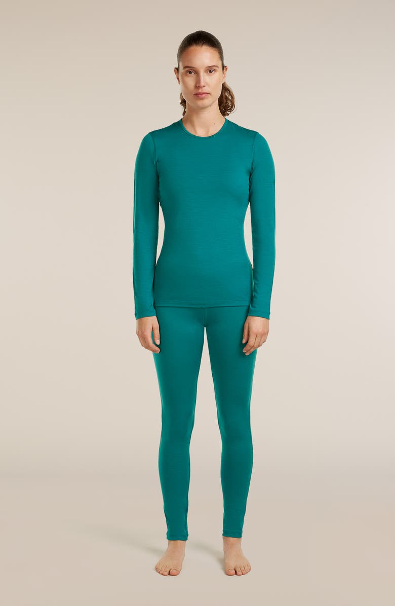 Icebreaker Oasis Merino Wool Top, Alternate, color, Tidal Teal