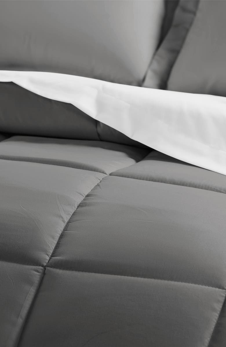 HOMESPUN HOME SPUN Premium 8-Piece Bed In A Bag, Alternate, color, Gray