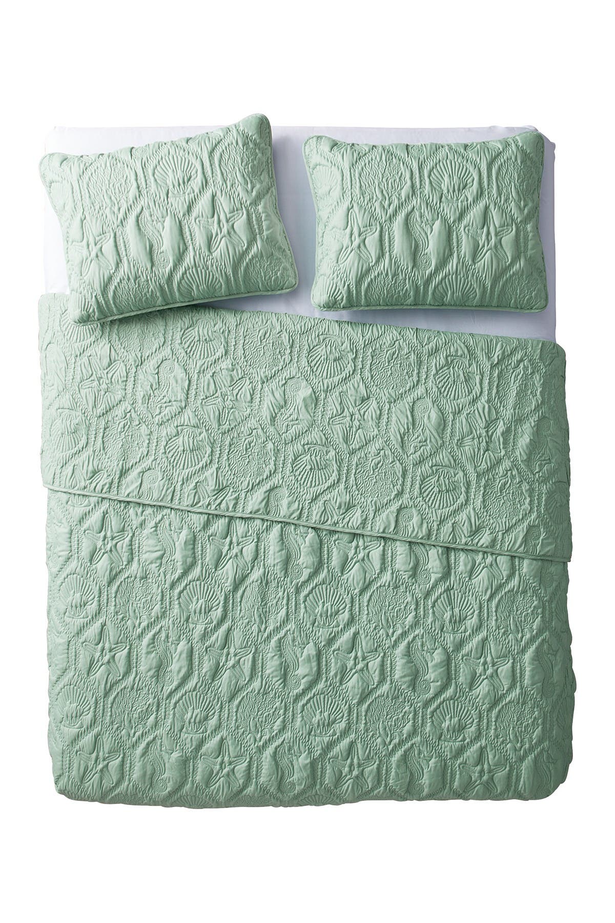 VCNY HOME Shore Embossed Quilt Set - King | Nordstromrack