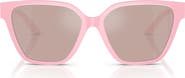 Versace 56mm Butterfly Sunglasses