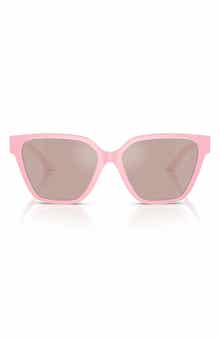 Versace 56mm Butterfly Sunglasses
