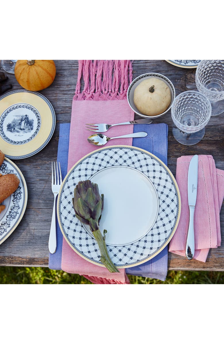 Villeroy & Boch Audun Promenade Dinner Plate, Alternate, color, White