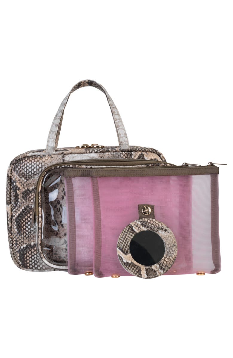 Stephanie Johnson Java Coffee ML Traveler Cosmetics Case, Alternate, color,