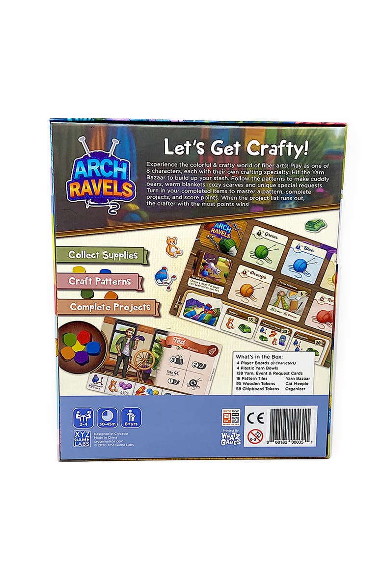 XYZ Game Lab, Inc. Archravels Family Board Game, Alternate, color, Multicolored