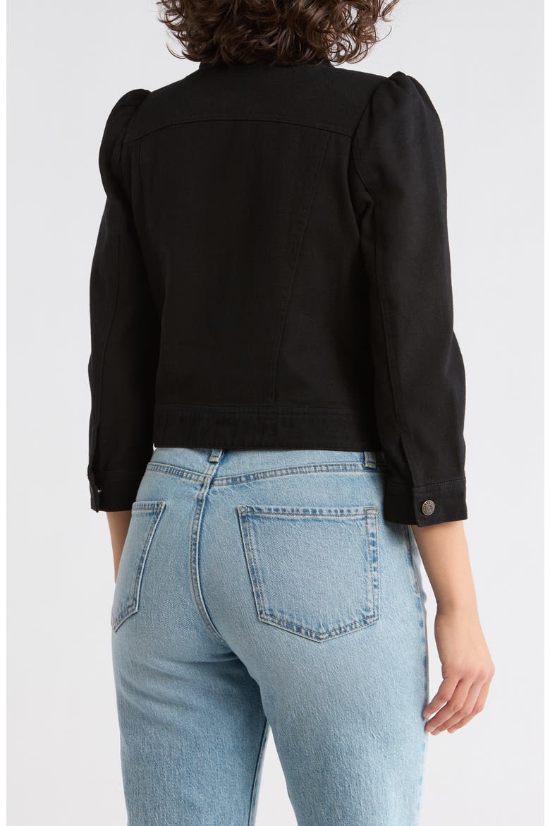 Averill Denim Jacket, Alternate, color, BLACK