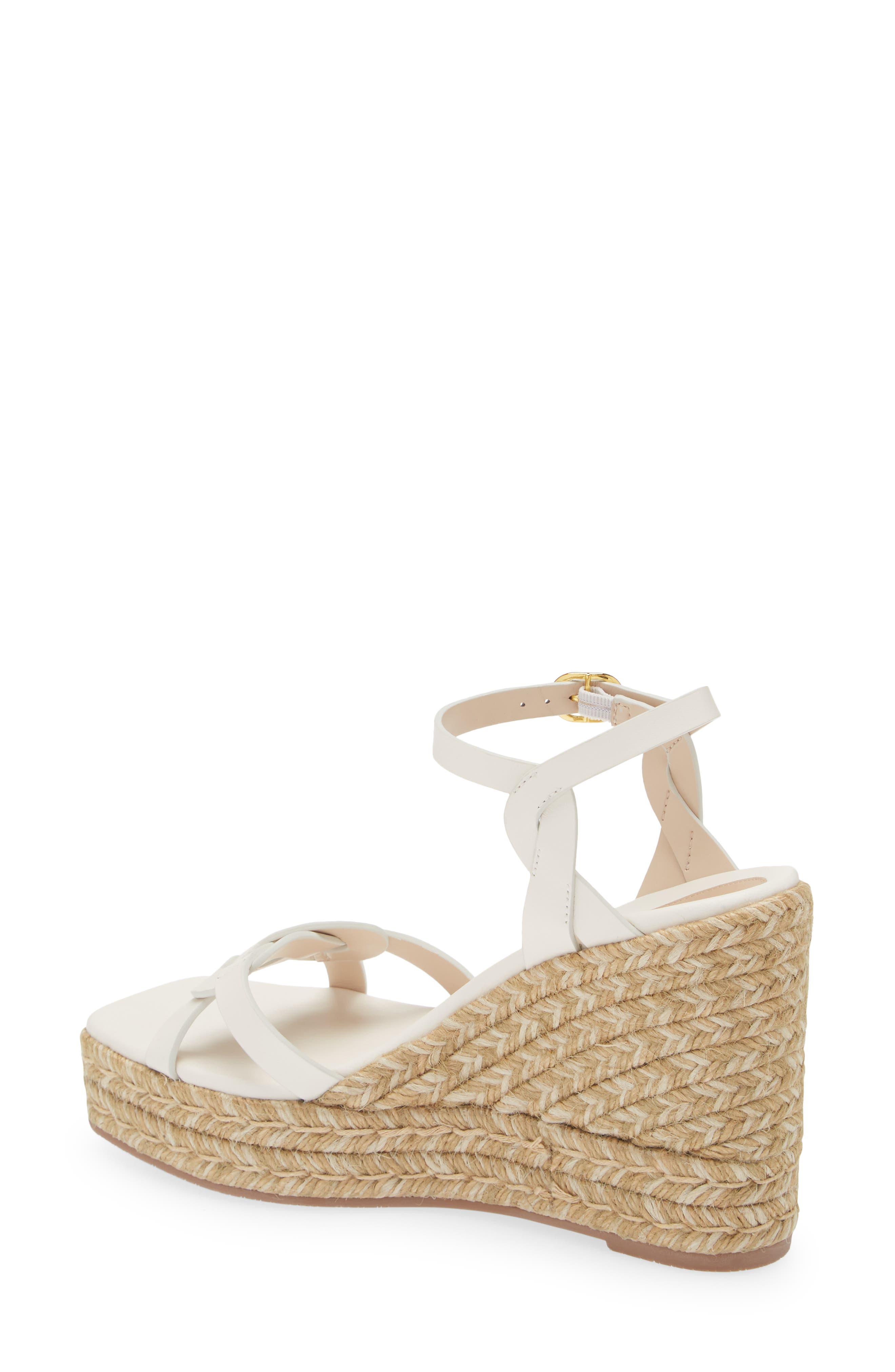 Braided Platform Espadrille Wedge Sandal - image 4