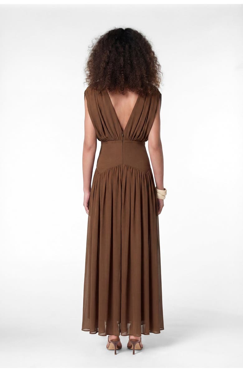 NICHOLAS Giana Dress, Alternate, color, Mocha