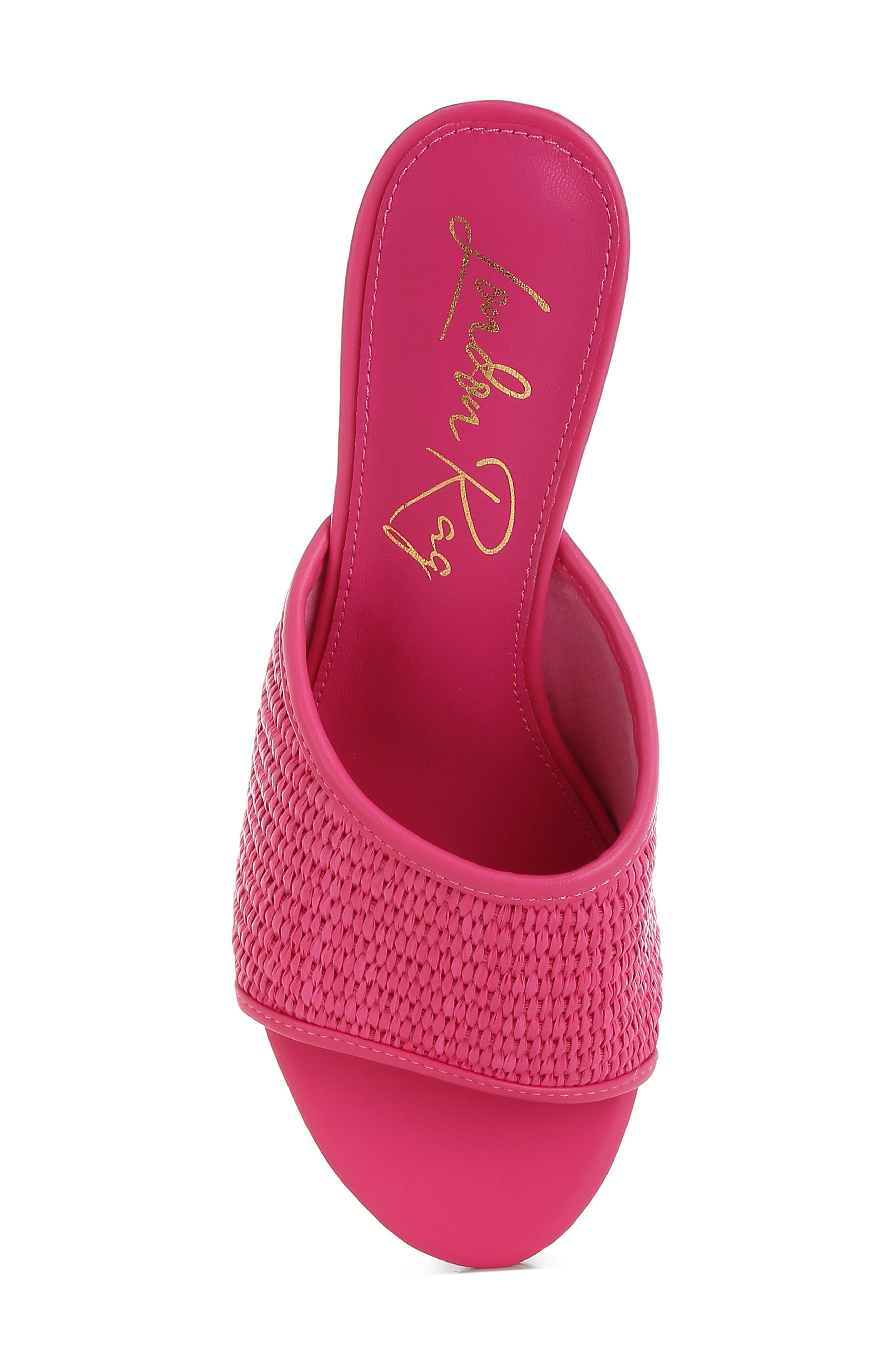 LONDON RAG Osminda Wedge Sandal, Alternate, color, Pink