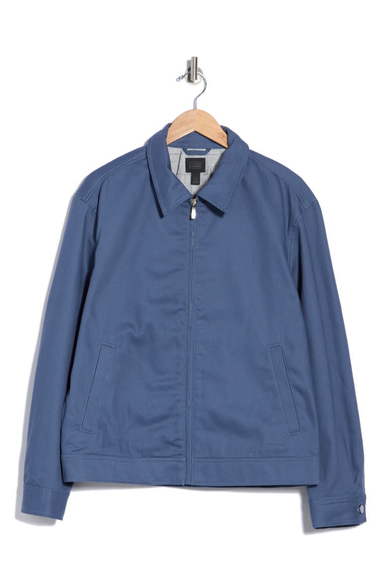 Mechanic Zip Jacket, Main, color, BLUE VINTAGE