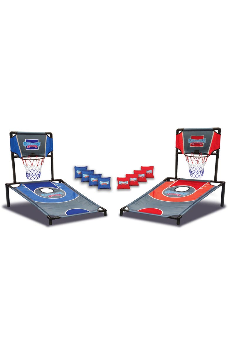 ABetter Design Cornhole Shootout 2In1 Games, Ages 6+, Main, color, Multicolored