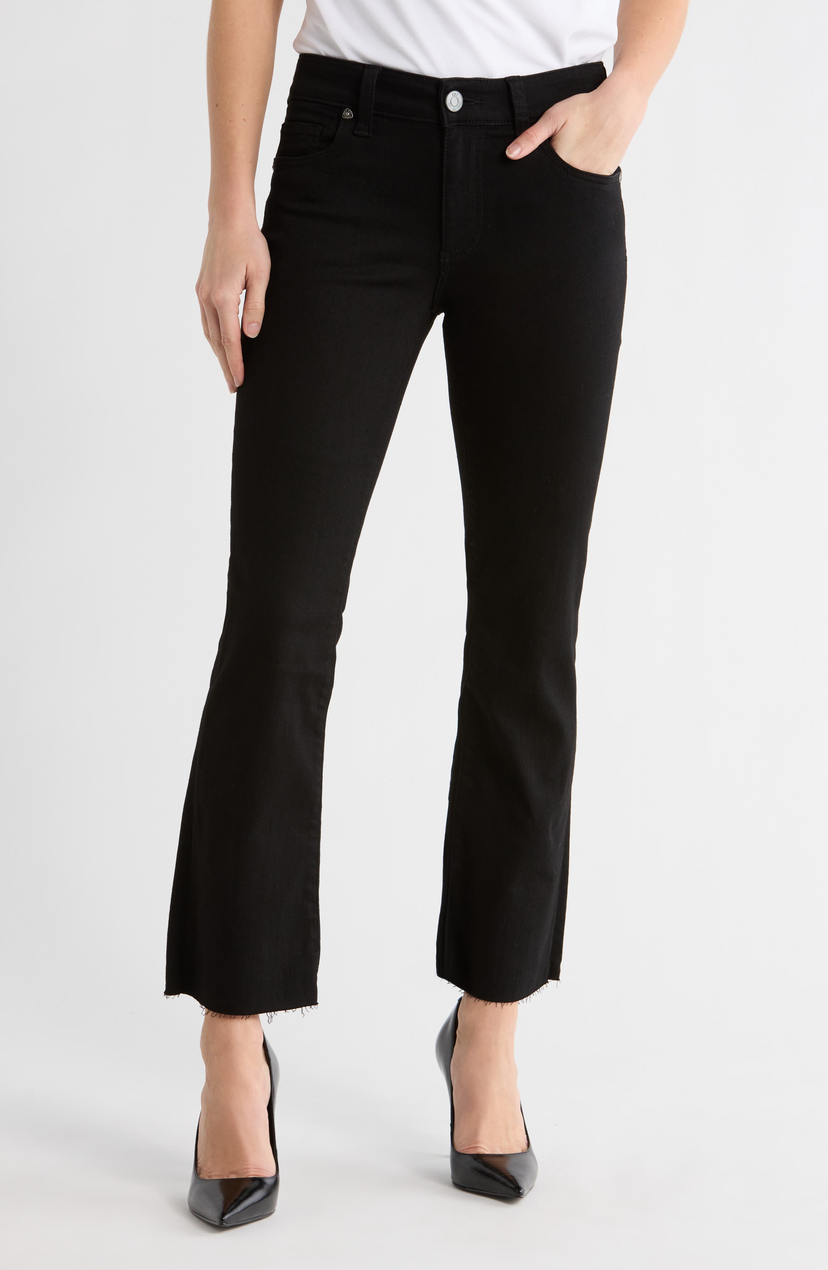 KUT from the Kloth Nikki Mid Rise Ankle Jeans