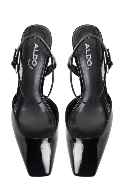 Aldo Gennifer Ankle Strap Pump In Black