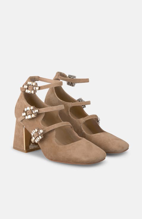 Buckle Heeled Shoes