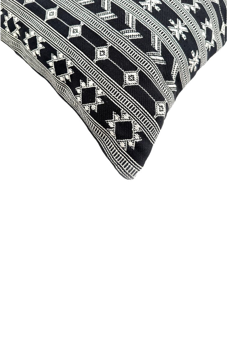 Nimmit Print Pillow - Cover + Insert, Alternate, color, Black