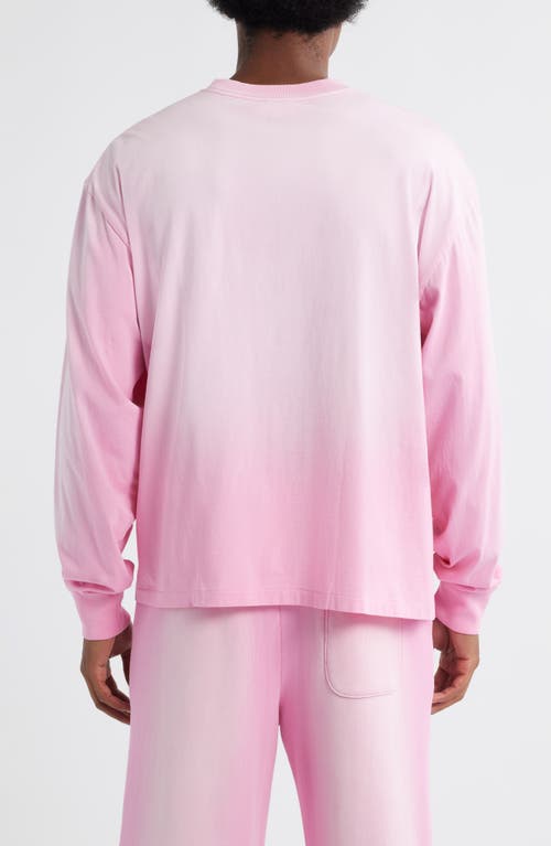 Elwood Core Oversize Long Sleeve T-shirt In Pink