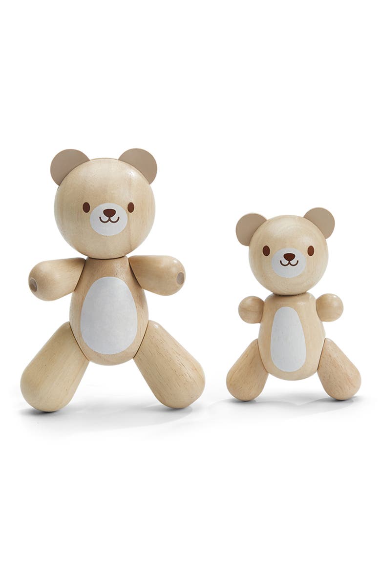 Big Bear & Little Bear Playset, Main, color, BROWN
