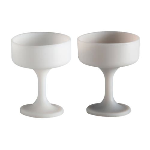 Porter Green Mecc | Unbreakable Cocktail Glasses In Gray
