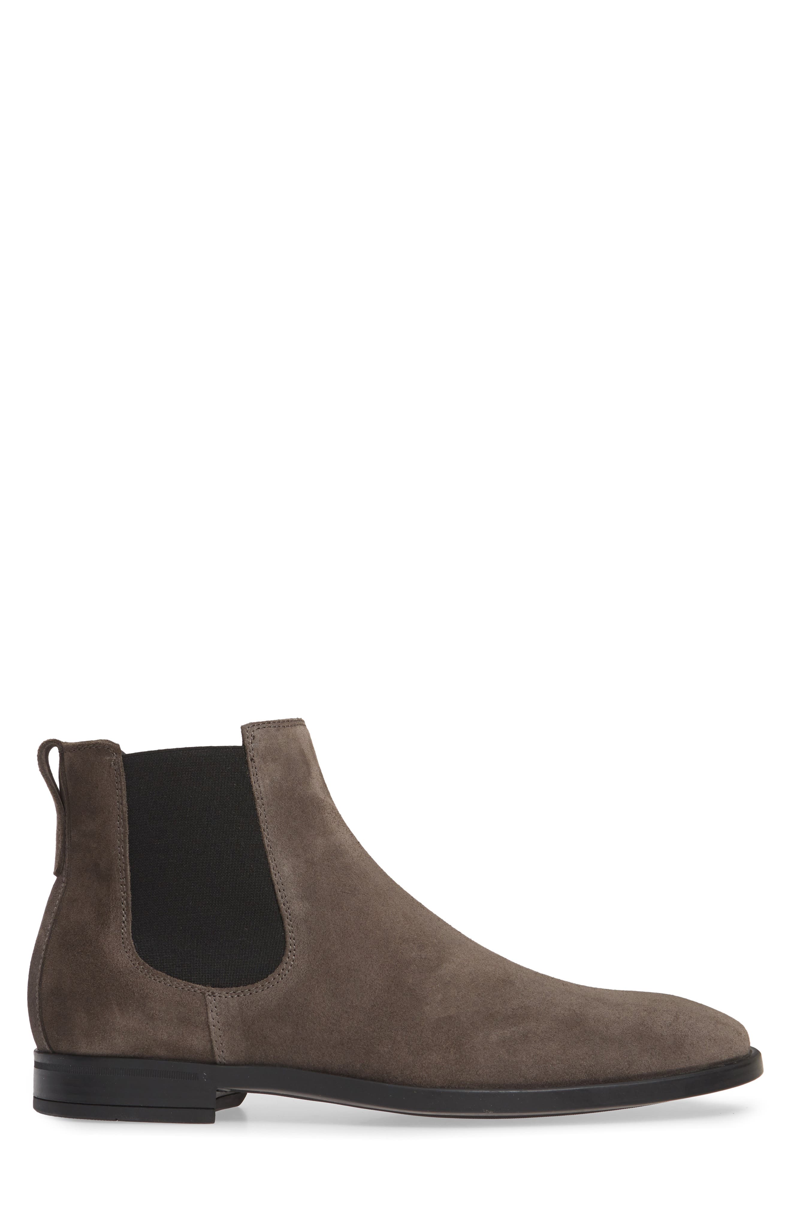 Kelley Mid Chelsea Boot, Alternate, color, CARBON SUEDE