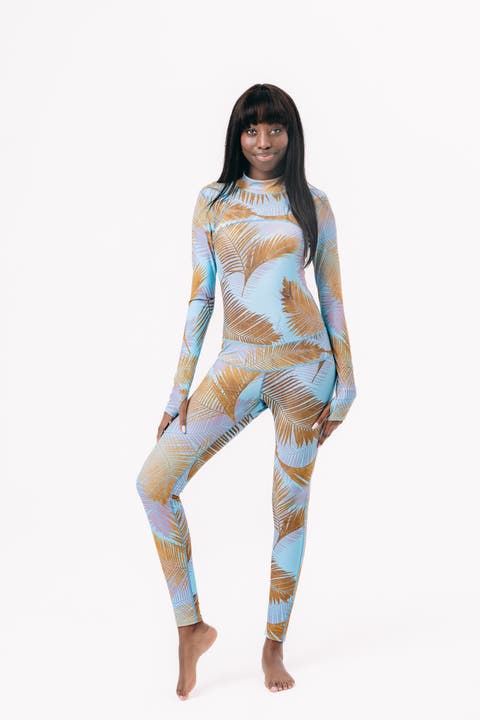 Women's Full-Body One-Piece Swimsuit - UPF 50+