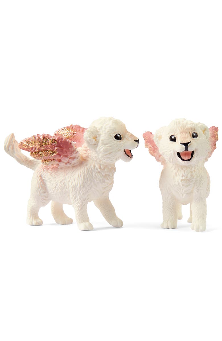 Schleich Bayala Winged Baby Lion Training, Figurine Playset, 9 Pieces, Kids, Alternate, color, Multicolored