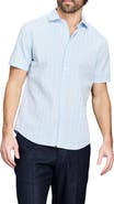 Billy Reid Textured Plaid Cotton Button-Up Shirt