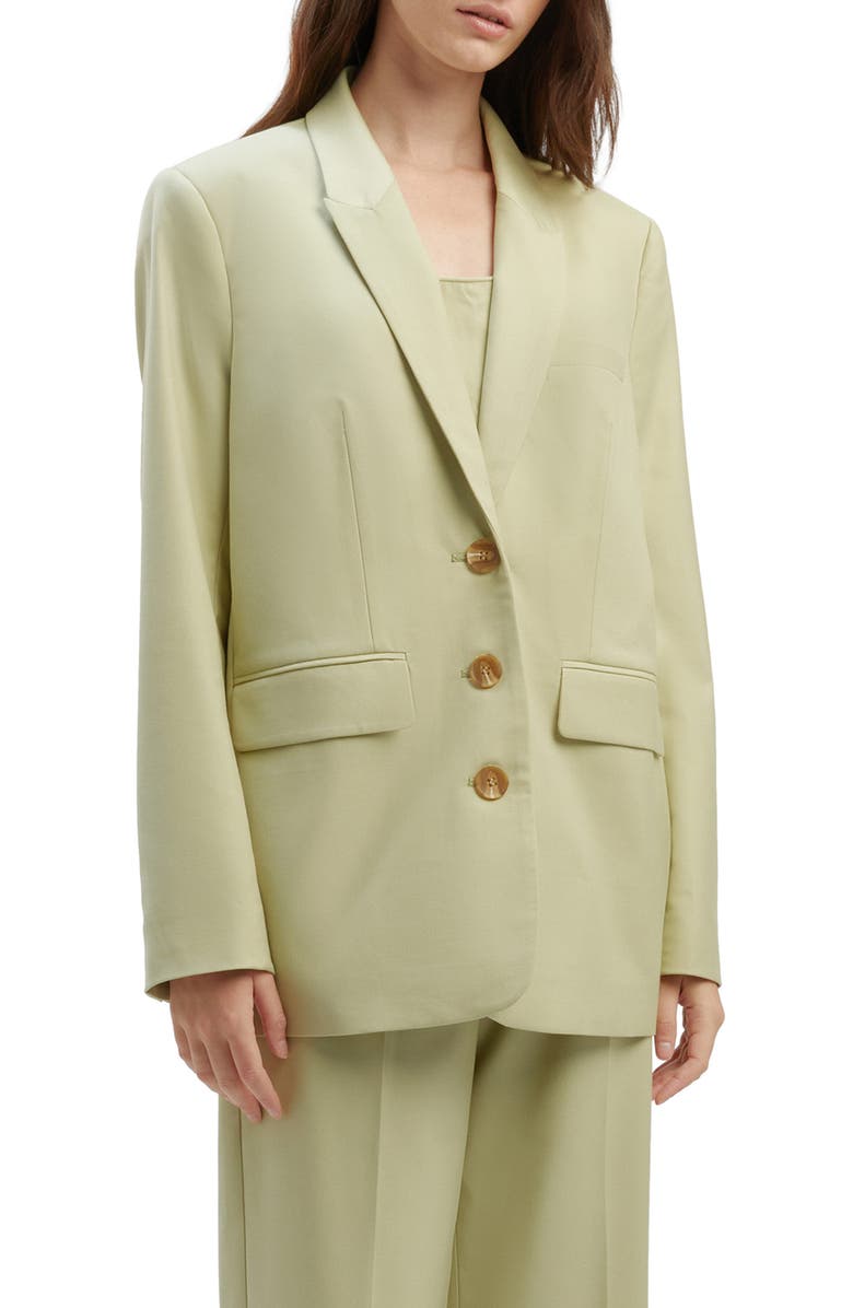 Bardot Charlie Blazer, Alternate, color, Pale Khaki
