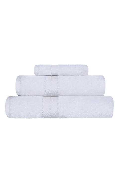 3-Piece Turkish Cotton Towel Set
