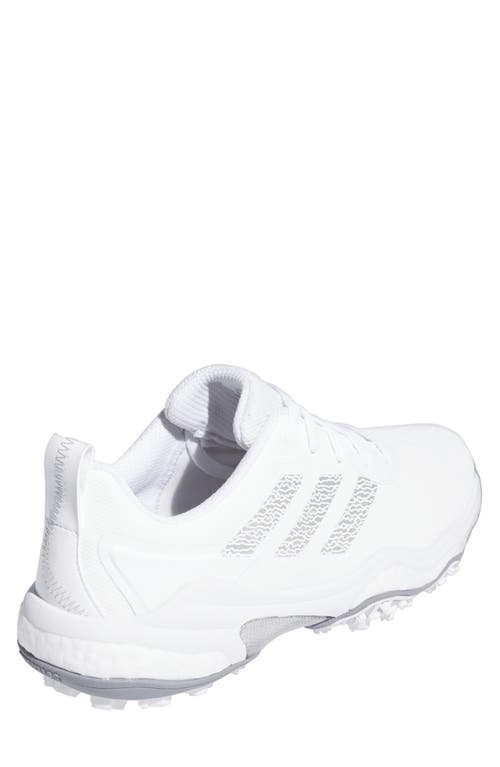 Adidas Originals Adidas Codechaos 25 Waterproof Spikeless Golf Shoe In White/silver/grey