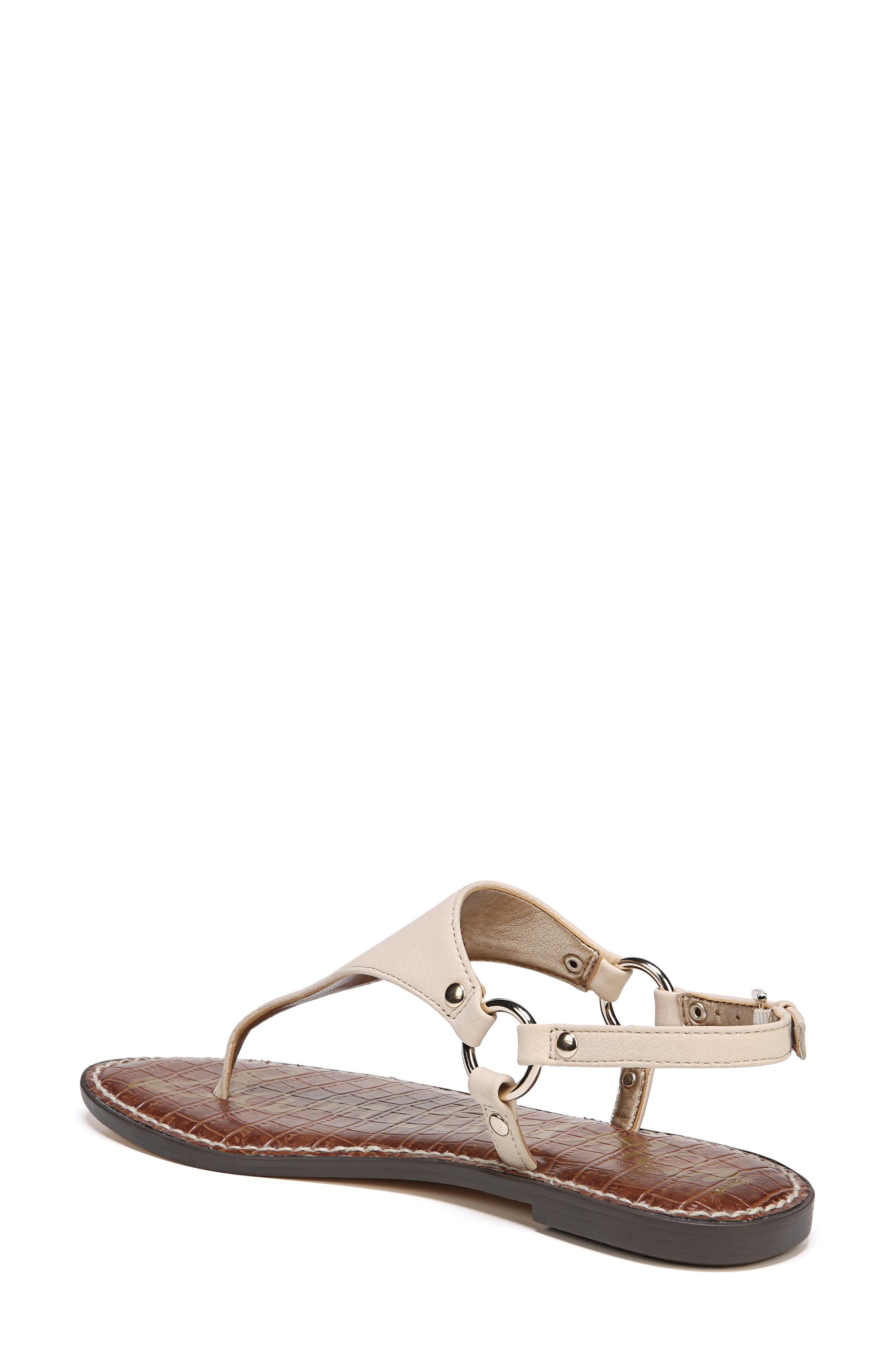 Greta Sandal, Alternate, color, SUMMER SAND LEATHER