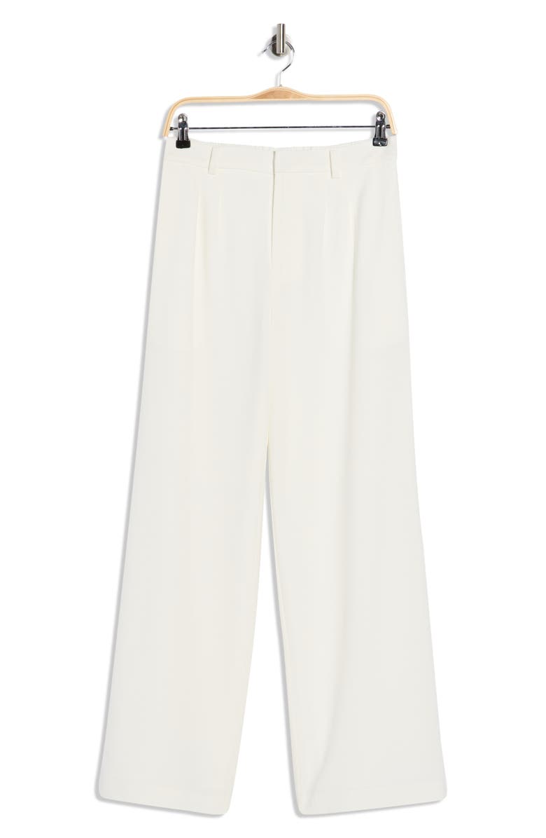 Leith Brooklyn Trouser Pants, Alternate, color, Ivory
