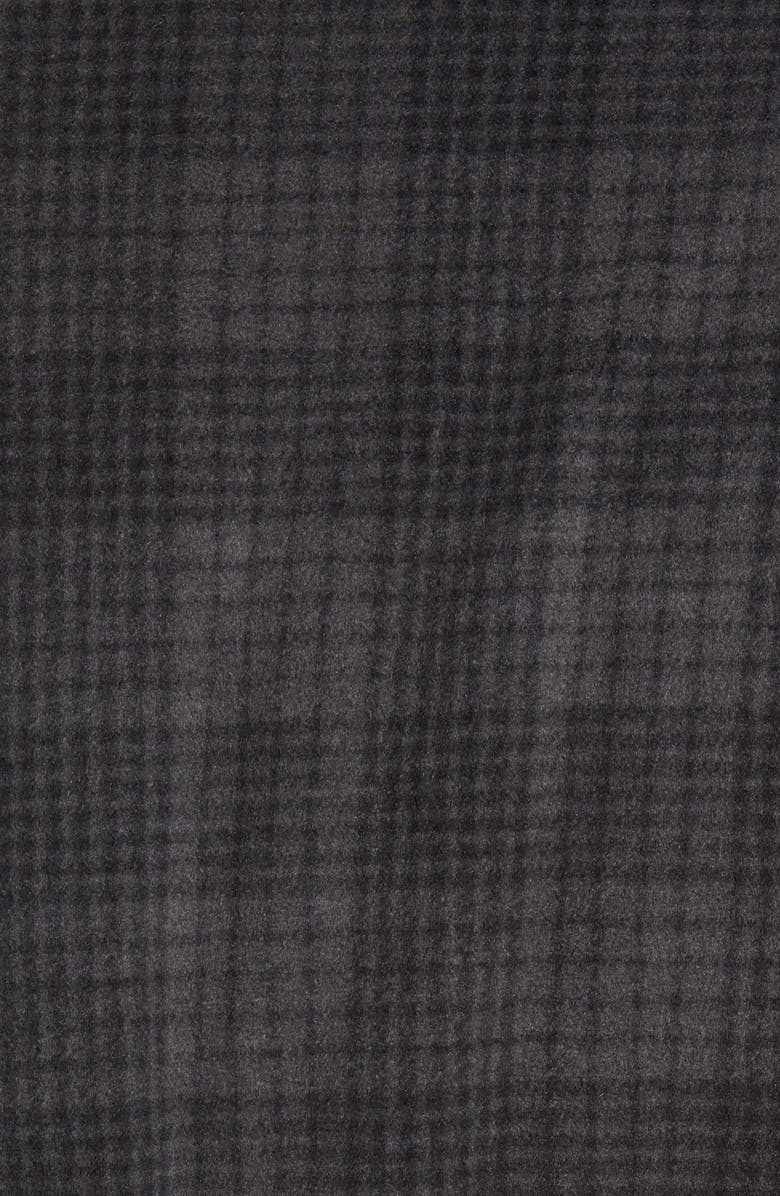 Nordstrom Plaid Fleece Robe with Faux Shearling Lining, Alternate, color, 