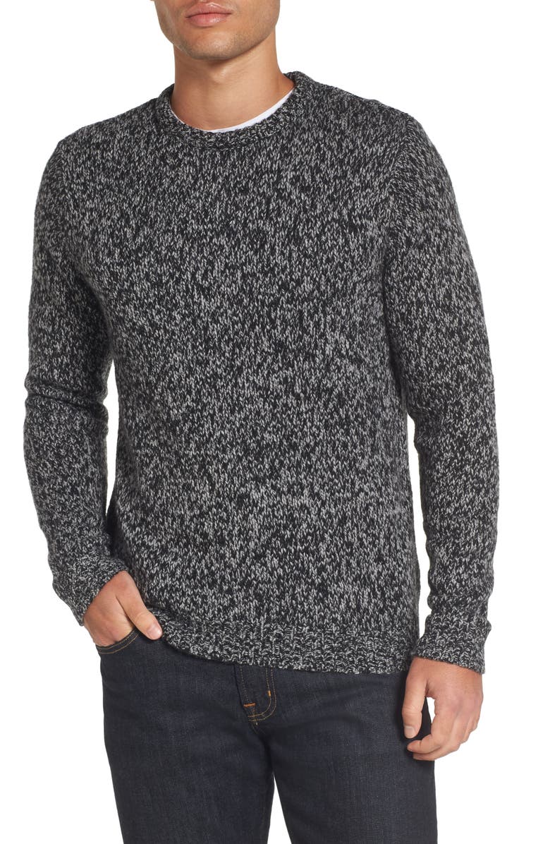 NORDSTROM MEN'S SHOP Marled Yarn Sweater, Main, color, 