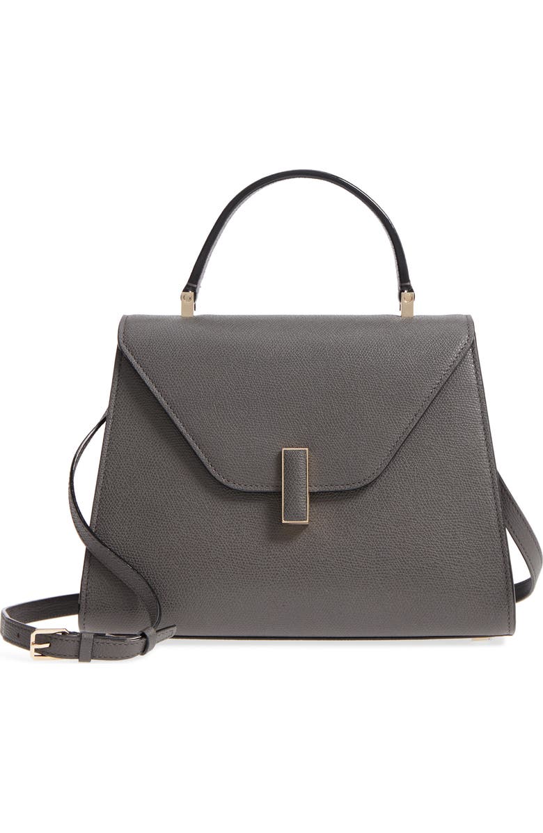 Valextra Iside Medium Top Handle Bag, Main, color,