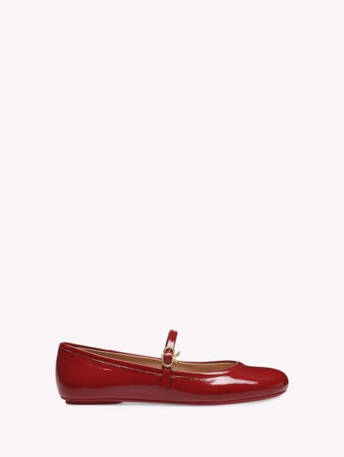 Shop Gianvito Rossi Carla Ballerina In Red