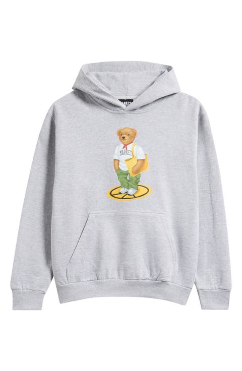 Stand for Peach Bear Graphic Hoodie