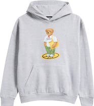 MARKET Stand for Peach Bear Graphic Hoodie