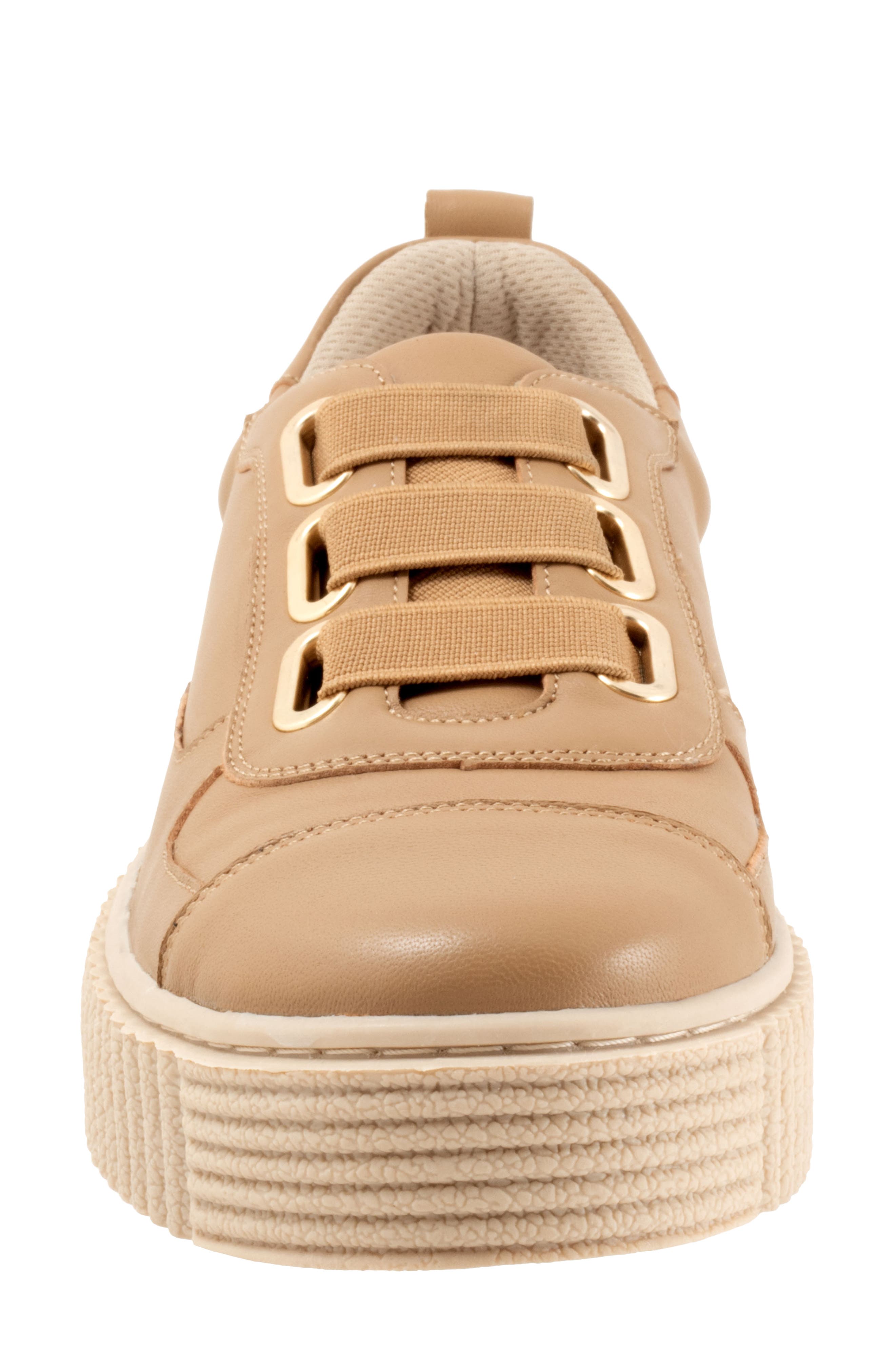 Trotters Bliss Platform Sneaker, Alternate, color, Beige