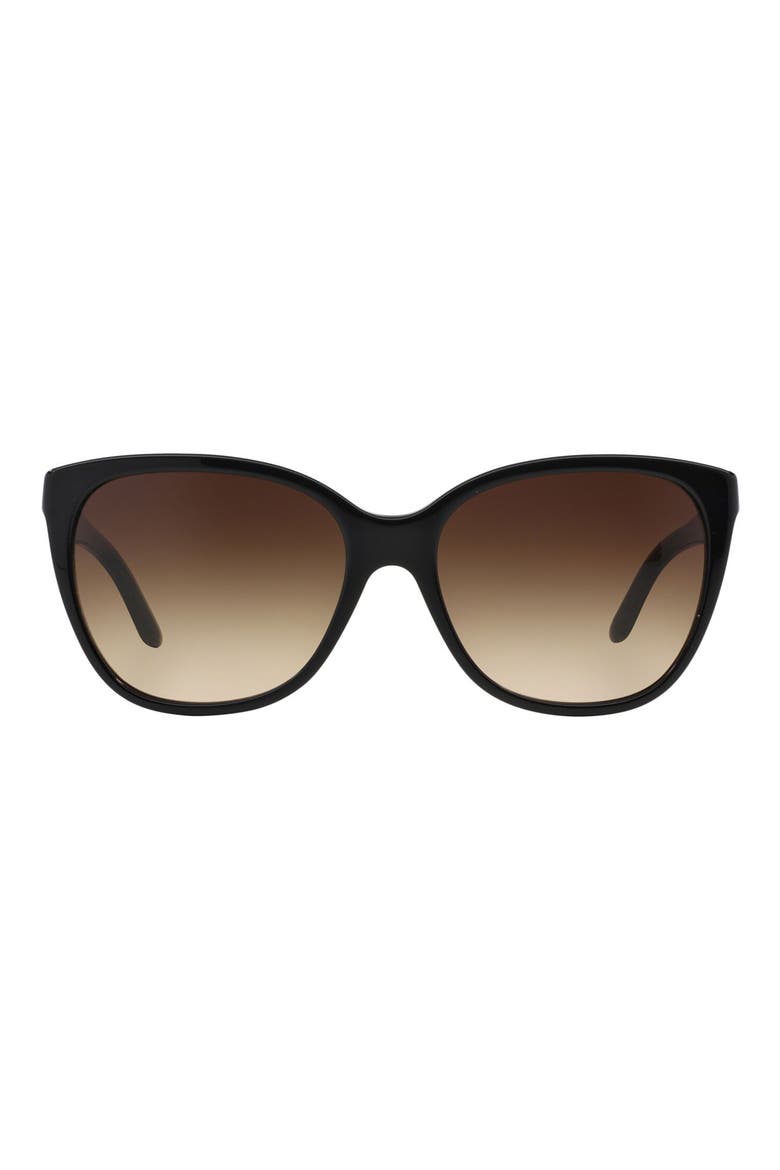 Rock Icons 57mm Sunglasses, Alternate, color, BLACK