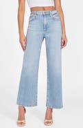 GUESS High Waist Wide Leg Jeans