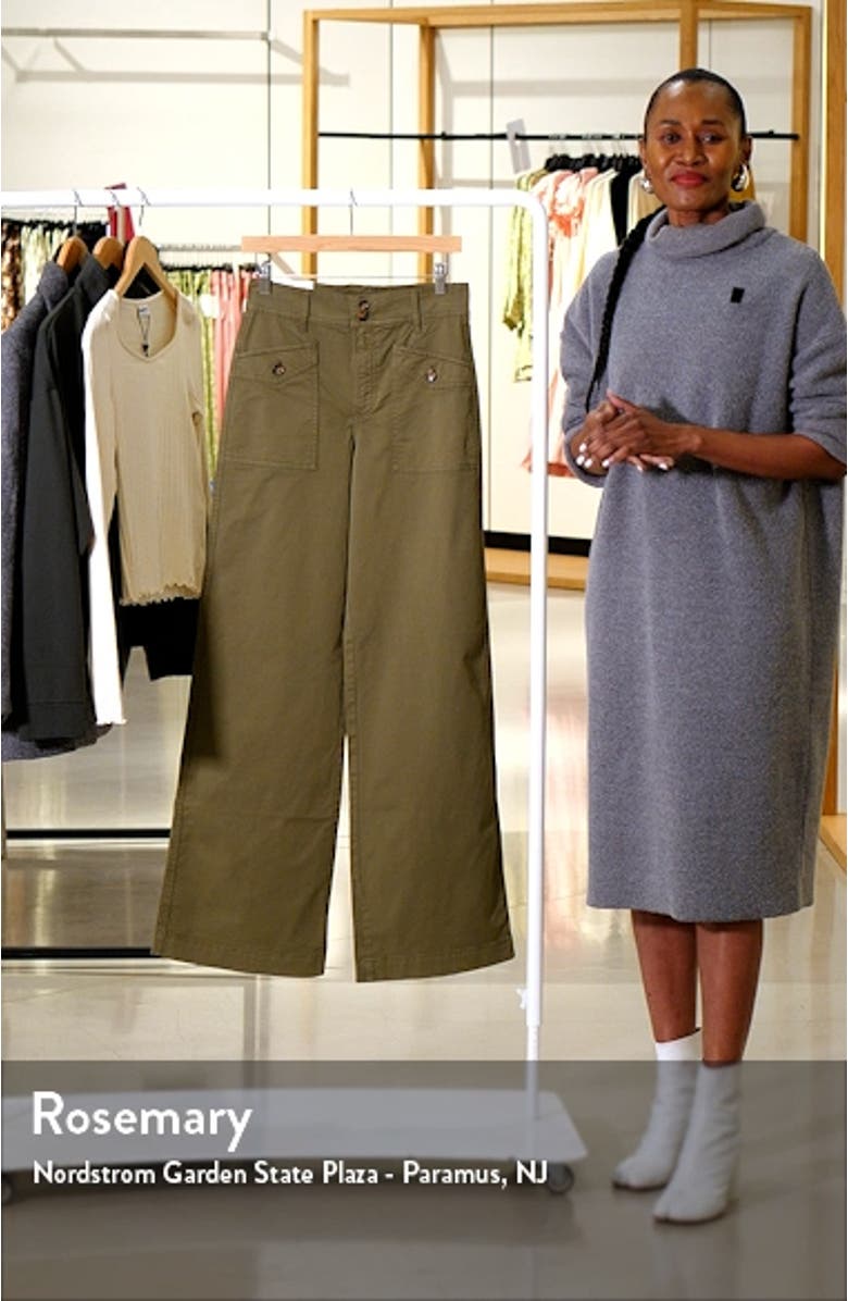 The Premium Wide Leg Cargo Jeans, sales video thumbnail