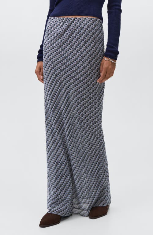 Mango Teen Print Maxi Skirt In Multi